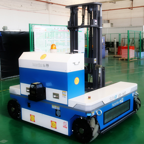 explosion proof stacker truck